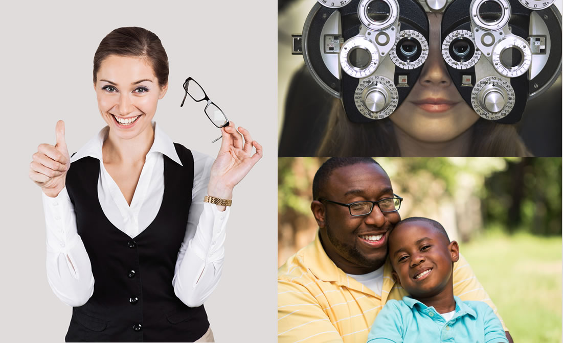 Glasses, Contacts, Eye Exams